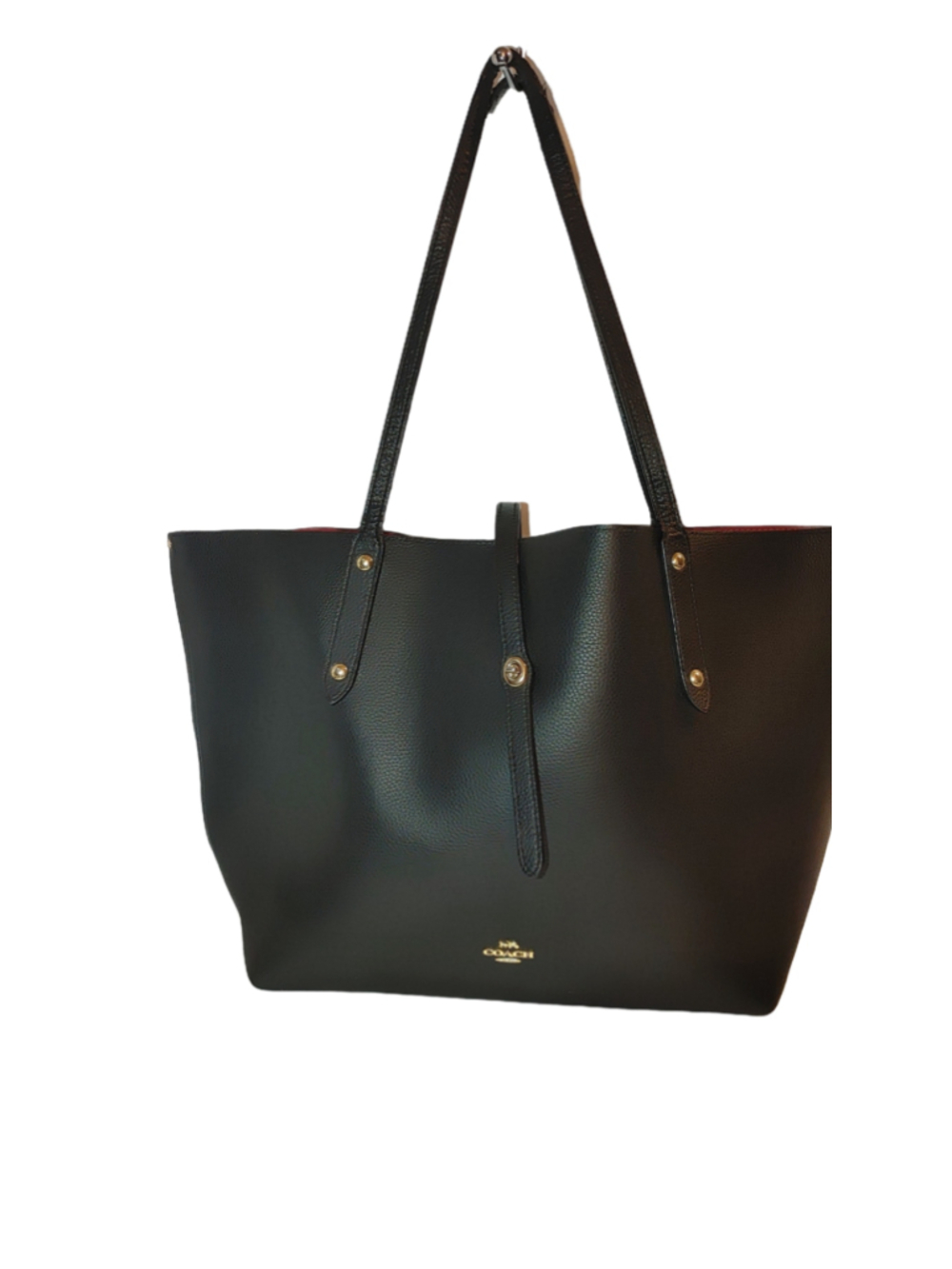 Coach 58849 Genuine Leather Market Tote